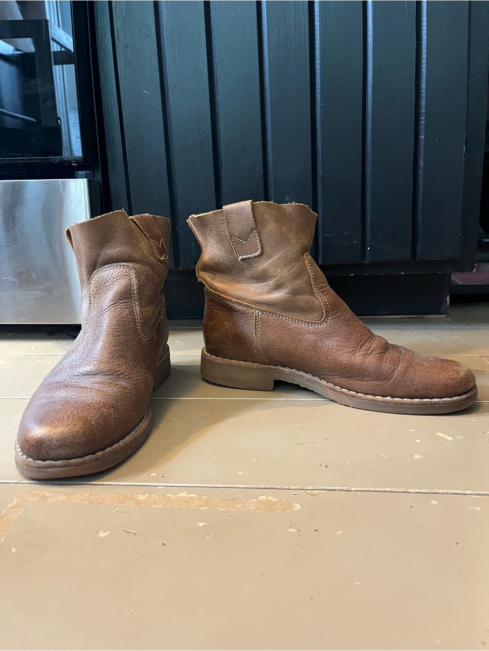 Roots slouchy ankle boots